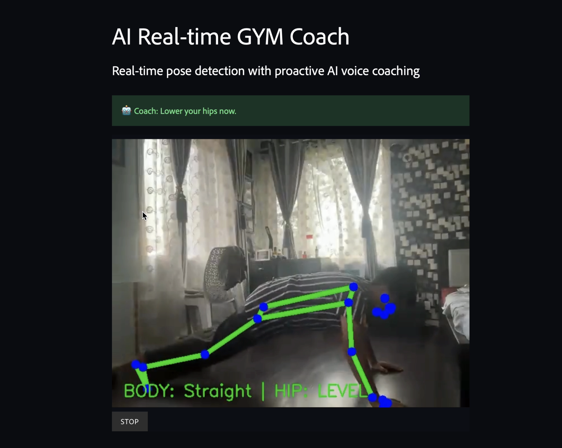 Overhead press alignment